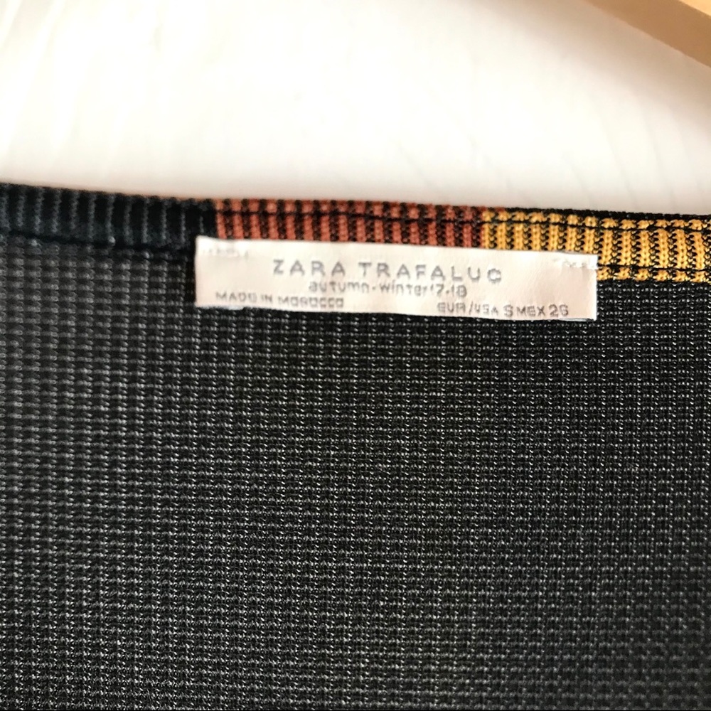 Zara Striped Multicolor Midi Dress - Picture 9 of 10